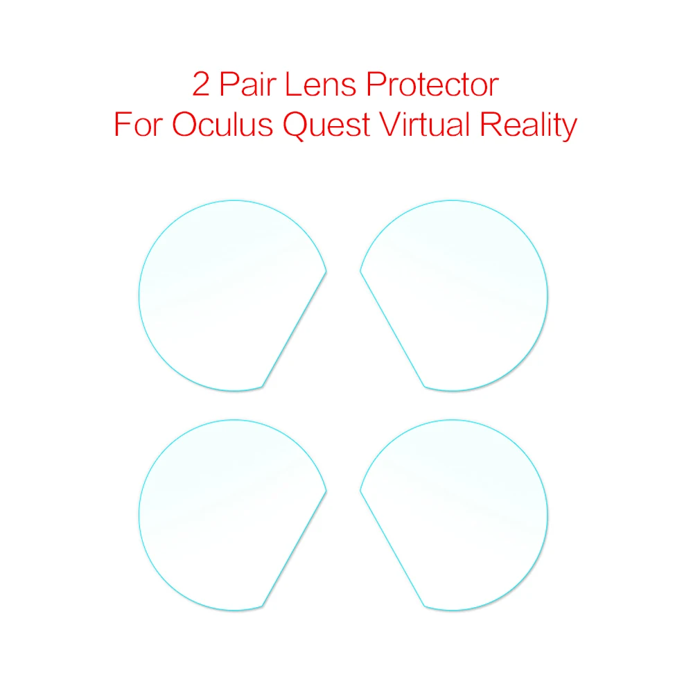 2 пары HD прозрачная защитная пленка для объектива Oculus Quest Oculus Rift S Oculus Go L7