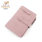 Кошелек женский, многофункциональный, компактный, складывается в три сложения, бумажник для студента