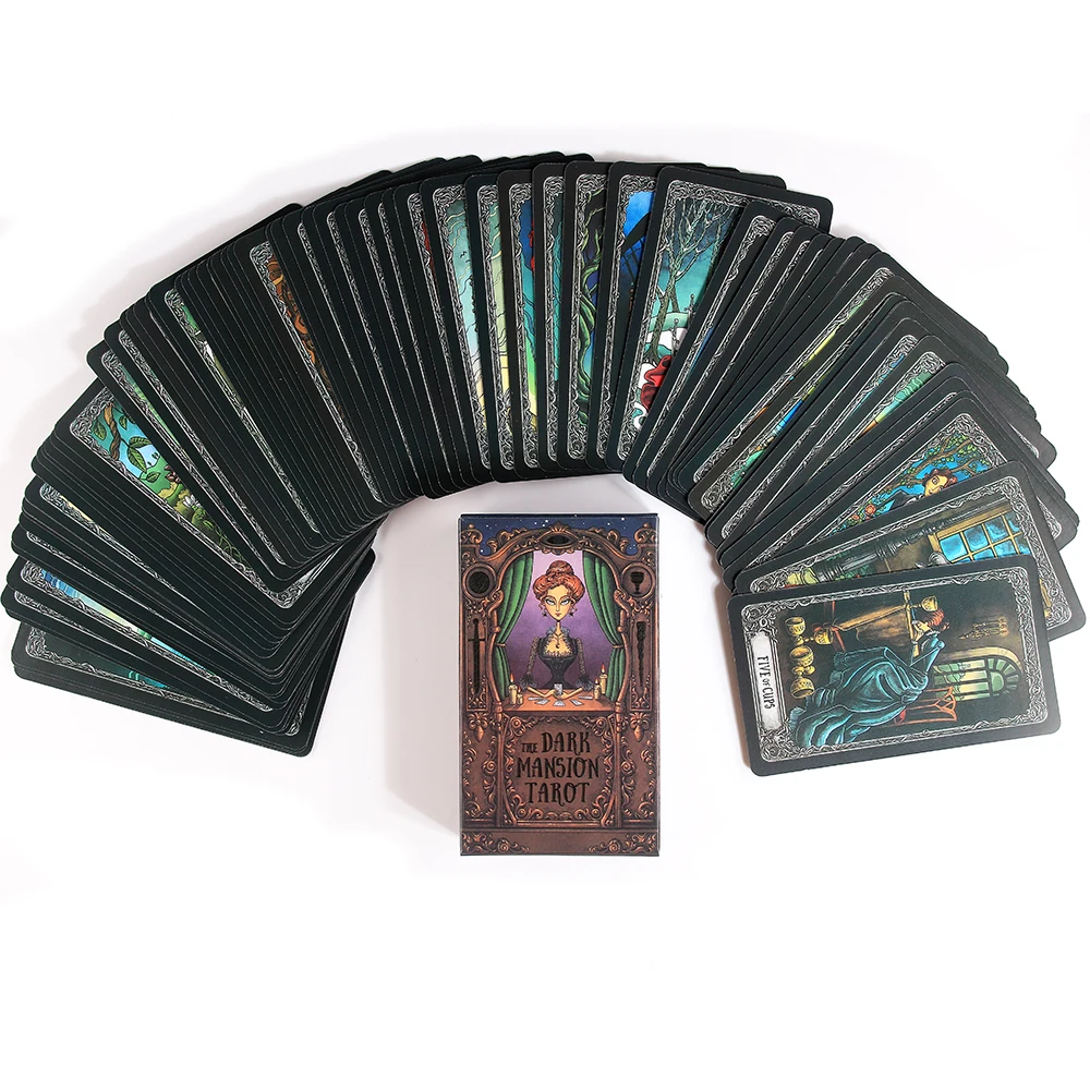 

The Dark Mansion Tarot Cards Deck Regular Version 3rd Edition Poker Size High-quality Durable Paper Divination Card Game