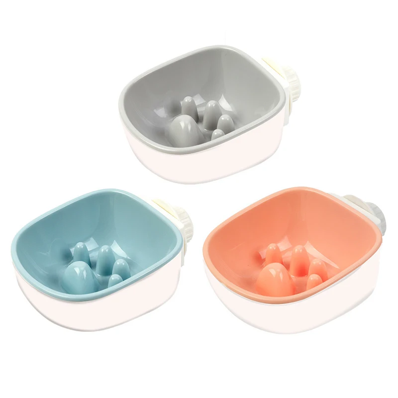 Медленная миска для еды медленная кормушка корма собак жесткая пластиковая