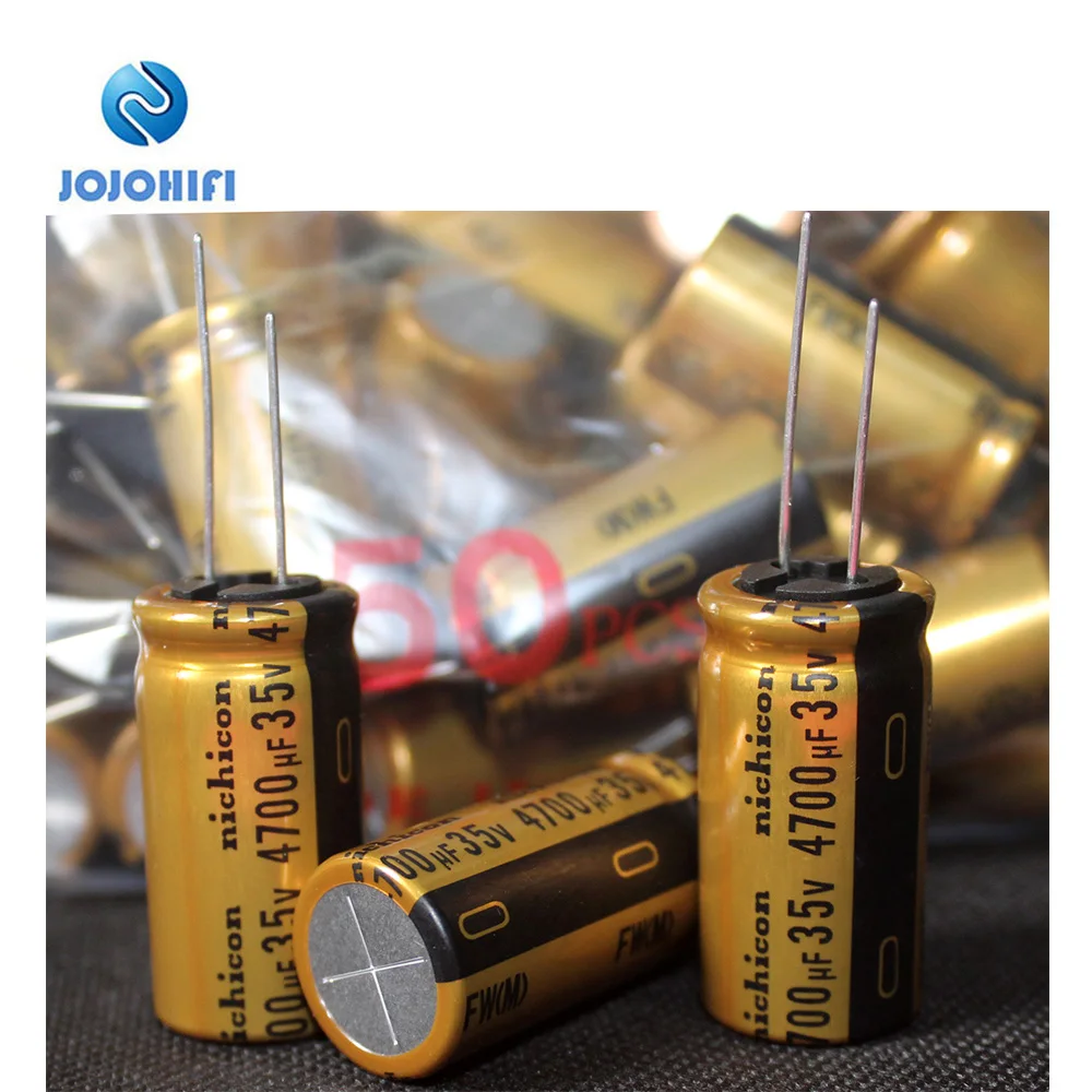 1 шт. 12 шт./лот 4700 мкФ 35 в Nichicon FW Gold 18x35 мм Шаг 7 5 аудио высоковольтные