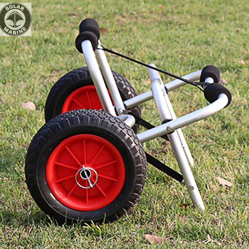 Портативная Складная Тележка на солнечной батарее энергосберегающая Для Каяка