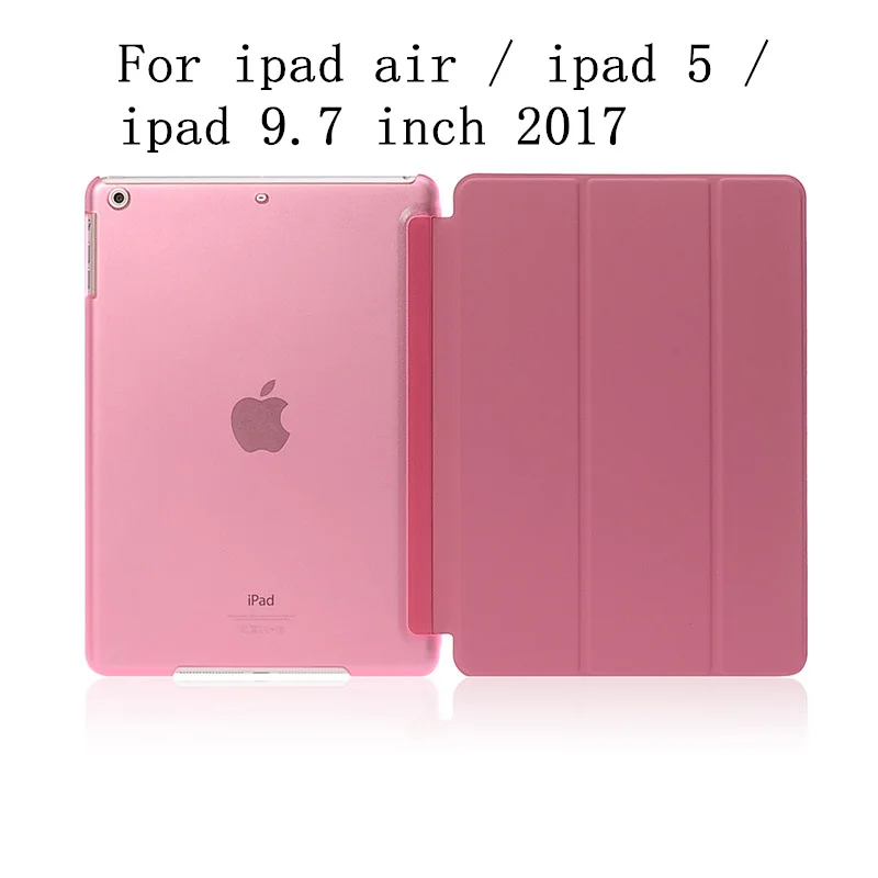 For ipad air pink Роскошный противоударный кожаный чехол-подставка для планшета для Apple IPad Pro 9,7 дюйма IPad Pro 10,5 I Pad 5 6 Air 1 2 Coque - Цвет: For ipad air pink