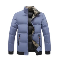 mens jacket thickened down cotton jacket overalls parka