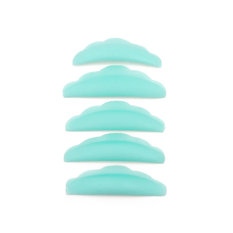 5 пар зеленая профессиональная силиконовая ресница для завивки инструмент