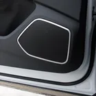 Автомобильная дверная ручка стерео аудио динамик рамка Крышка Накладка для Audi Q3 2013-18 нержавеющая сталь консоль Декоративная полоса рамка лампы для чтения