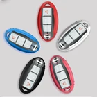 Защитный чехол для Nissan Juke, Leaf, Micra, K12, Note, Patrol, Qashqai, J11, J10, Tiida Versa, X-Trail, Xtrail, T32, чехол ключа дистанционного управления автомобилем