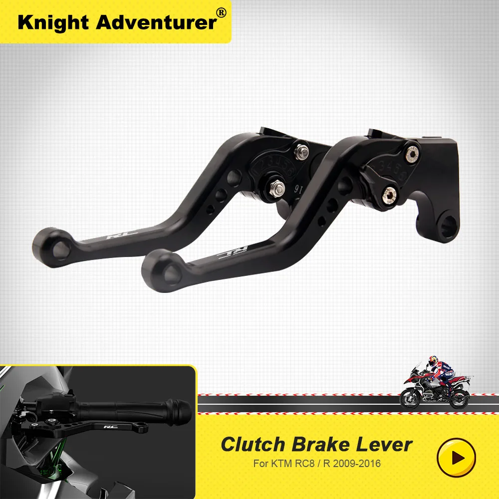 

For RC8 RC8R rc 8 8r 2009-2016 2010 2011 2012 2013 2014 2015 Black Clutch Brake Levers Adjustable CNC