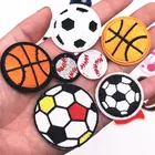 Нашивки для одежды, с вышивкой, для футбола, волейбола, баскетбола, 1 шт.