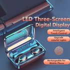 Беспроводные наушники Oringinal TWS F9 5,0 Bluetooth, наушники-вкладыши, стерео наушники 9D, водонепроницаемая Спортивная гарнитура с микрофоном