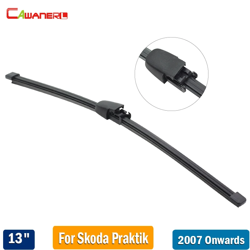 Cawanerl 13 &quotавтомобильный мягкий резиновый стеклоочиститель для Skoda Praktik 2007-2017 авто