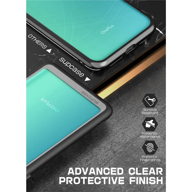SUPCASE For OnePlus 8T Case (2020 Release) UB Style Anti-knock Premium Hybrid Protective TPU Bumper + PC Back Clear Cover Case