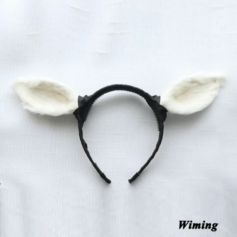 deer ears air clip faun headband women girls children birthday party decoration supplies antlers headpiece chirstmas headband