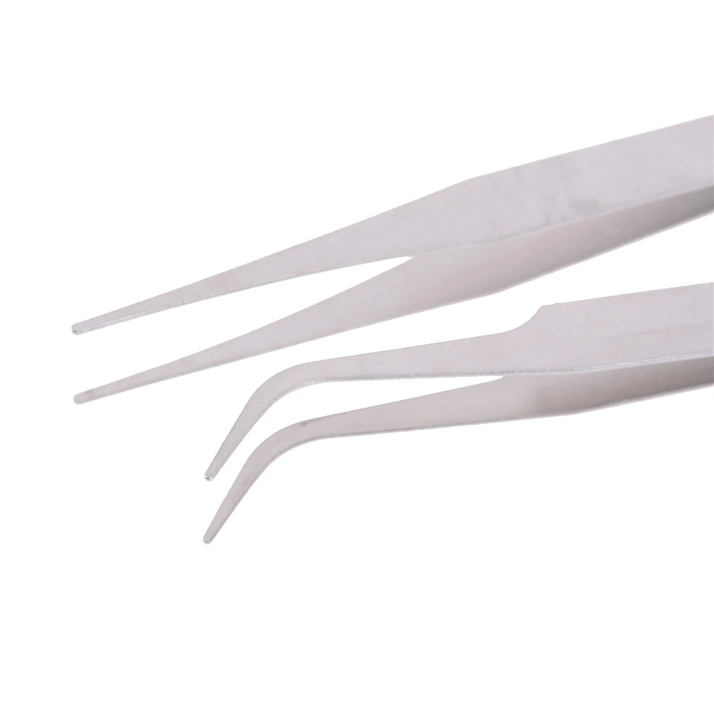 

6pcs All Purpose Precision Tweezer Set Stainless Steel Anti Static Tool Kit