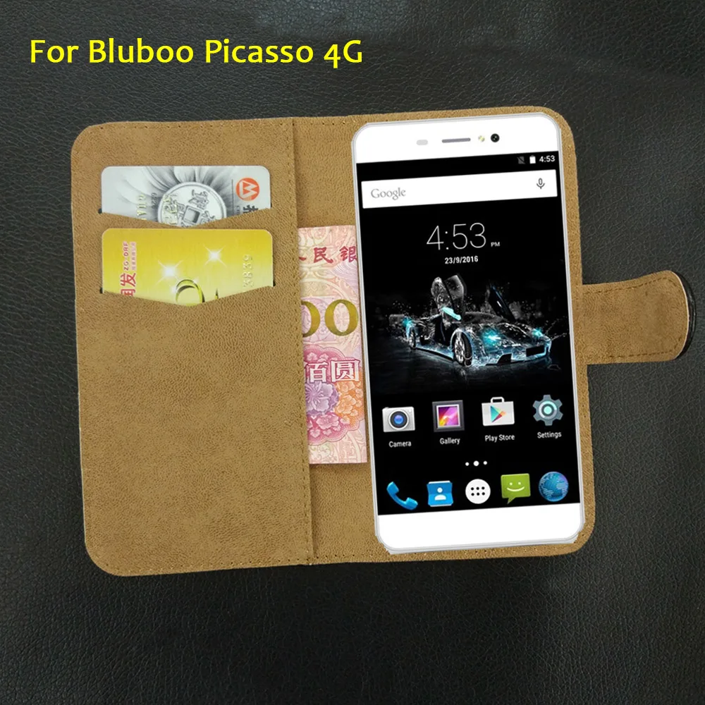 Чехол-книжка для телефона Bluboo Picasso 4G 6 цветов кожаный модный винтажный роскошный