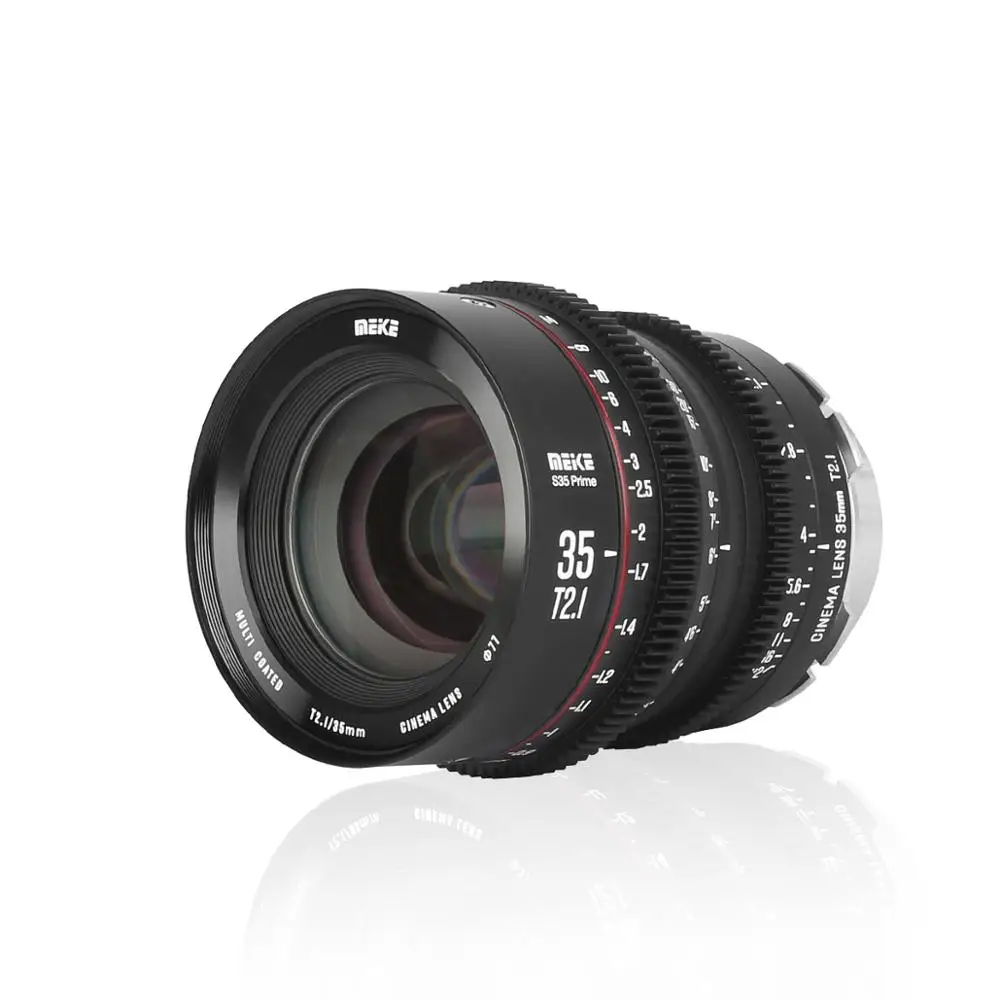 

Meike Prime 35mm T2.1 Super 35 Frame Cinema Camera Systems for PL-Mount Camera s