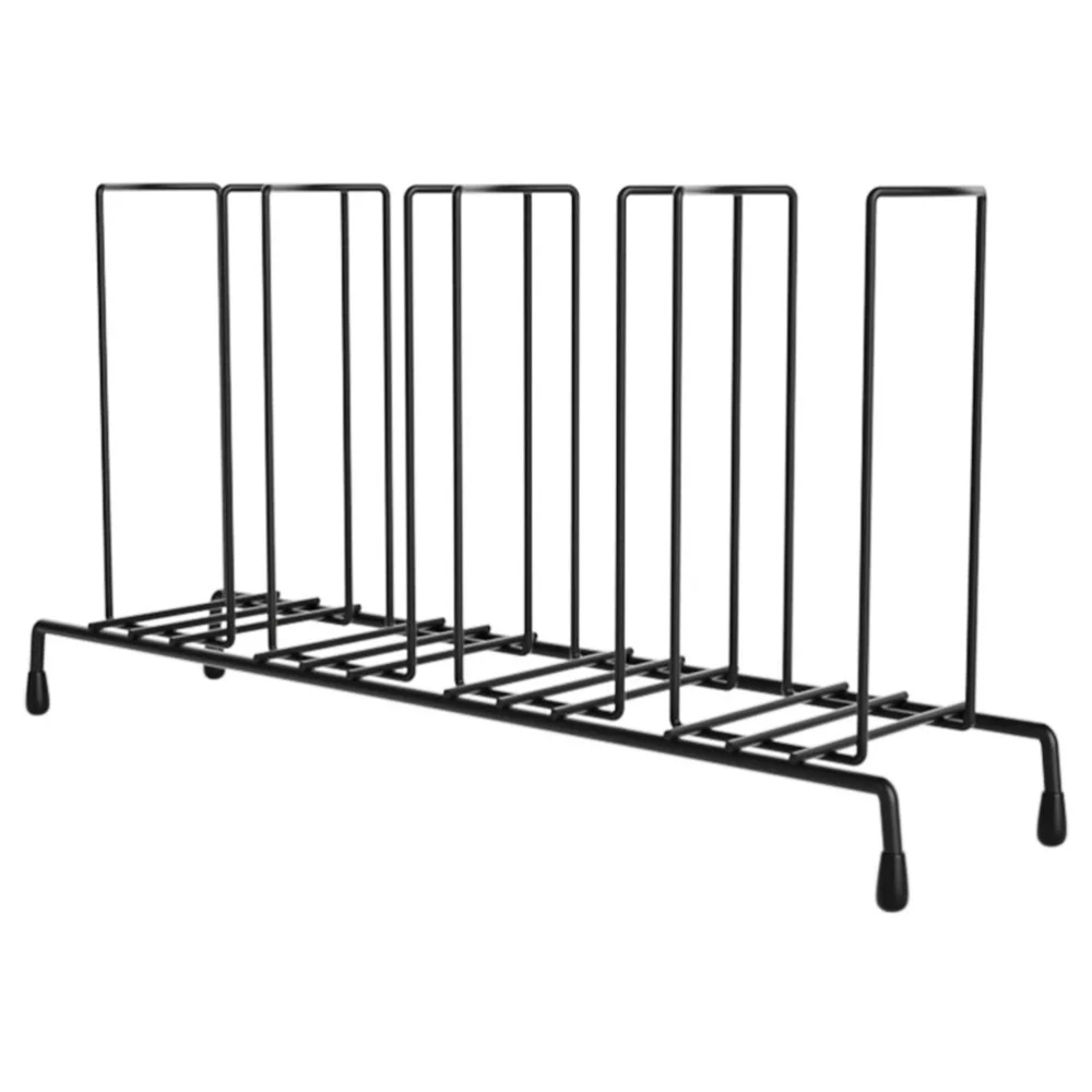 

1Pc Durable Cup Dispenser Organizer Bar Party Cup Rack Non-skid Divider Black