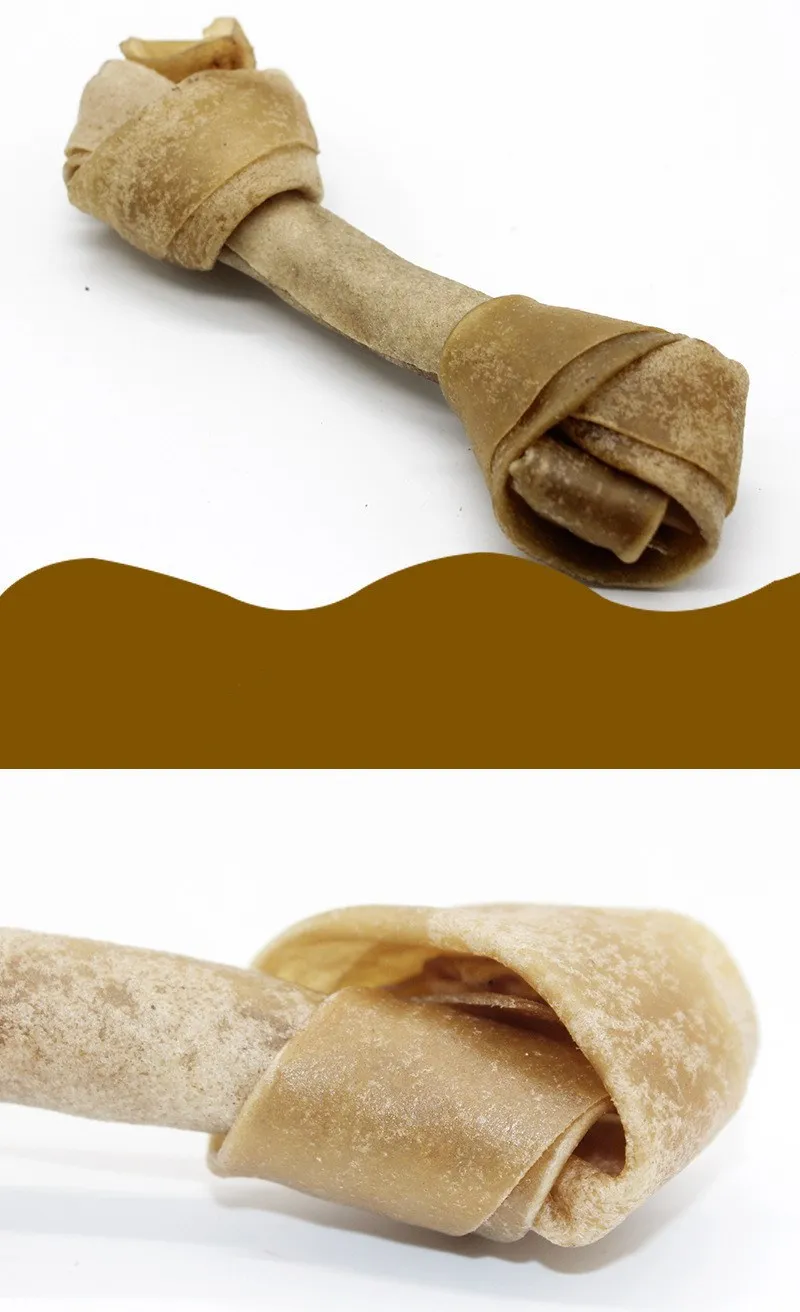 

Creative Chews Toys Leather Cowhide Bone Molar Teeth Clean Stick Food Treats Dogs Bones