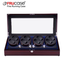 FRUCASE Watch Winder for automatic watches New Version 8+9 Wooden Watch Accessories Box collector storage display safety box 