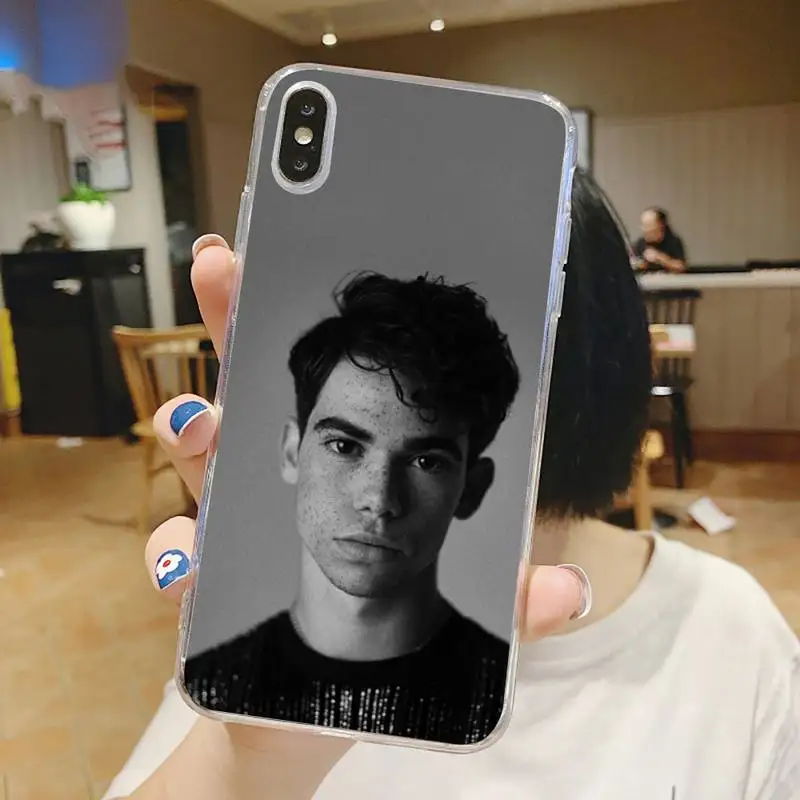 

Cameron Boyce American actor Phone Case Transparent for iPhone 6 7 8 11 12 s mini pro X XS XR MAX Plus