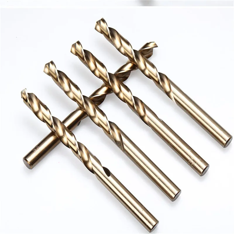 Onnfang 50 шт. HSS кобальтовое сверло SetM35 спиральное из закаленной стали чугунное 1 5 мм