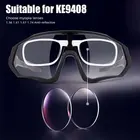 KE9408 Велоспорт очки по рецепту смолы Асферические стекла от близорукости дальнозоркости оптические линзы 1,56 1,61 1,67 1,74 или антибликовым покрытием
