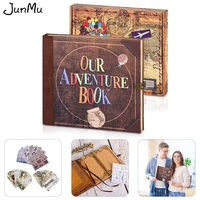 our my adventure book album handmade pixar diy photo foto scrapbook photo for traveling office home school business writing gift