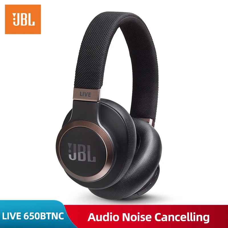 Bluetooth наушники JBL LIVE 650BTNC с шумоподавлением умные голосовые беспроводные стерео