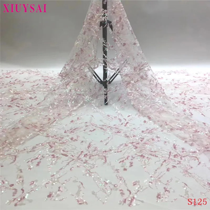 XIUYSAl 2020 новейшие французские нигерийские кружевные ткани высокого качества