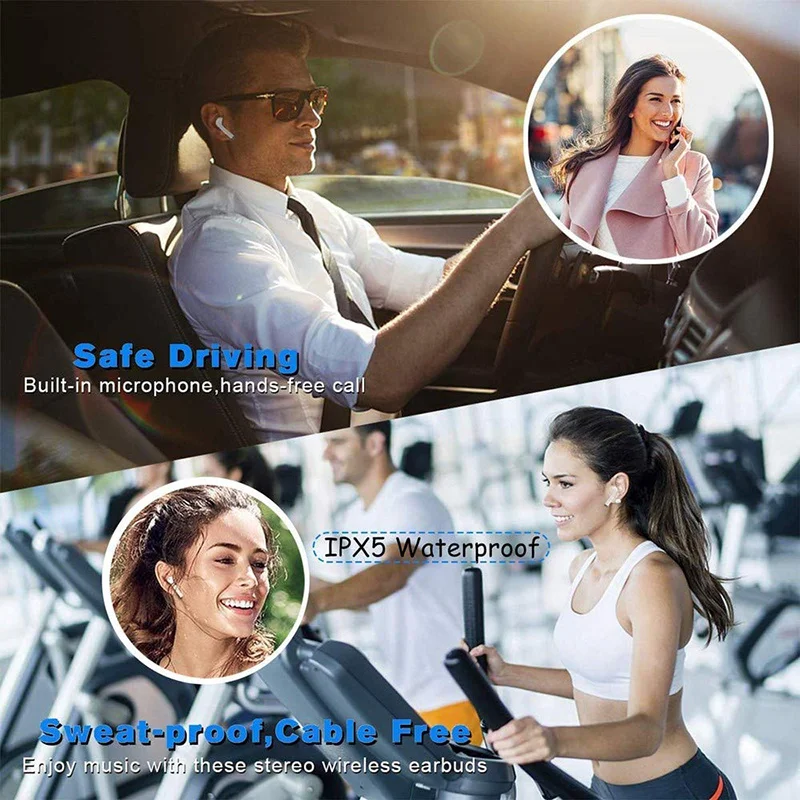 Original i12 TWS Wireless Bluetooth 5.0 Stereo Earphone Earbuds Headset with Charging Box for IPhone Android Xiaomi Smartphones |