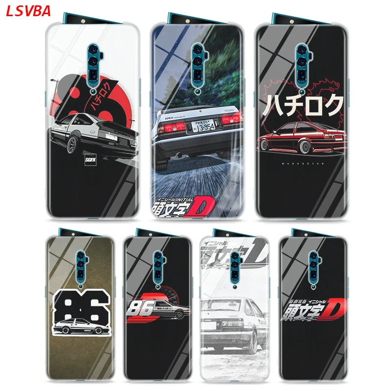Силиконовый чехол D AE86 для OPPO Reno Z 10X Zoom F11 F9 F7 F5 A7 R9S R17 R15 Realme X2 C2 K3 K5 Pro телефона |
