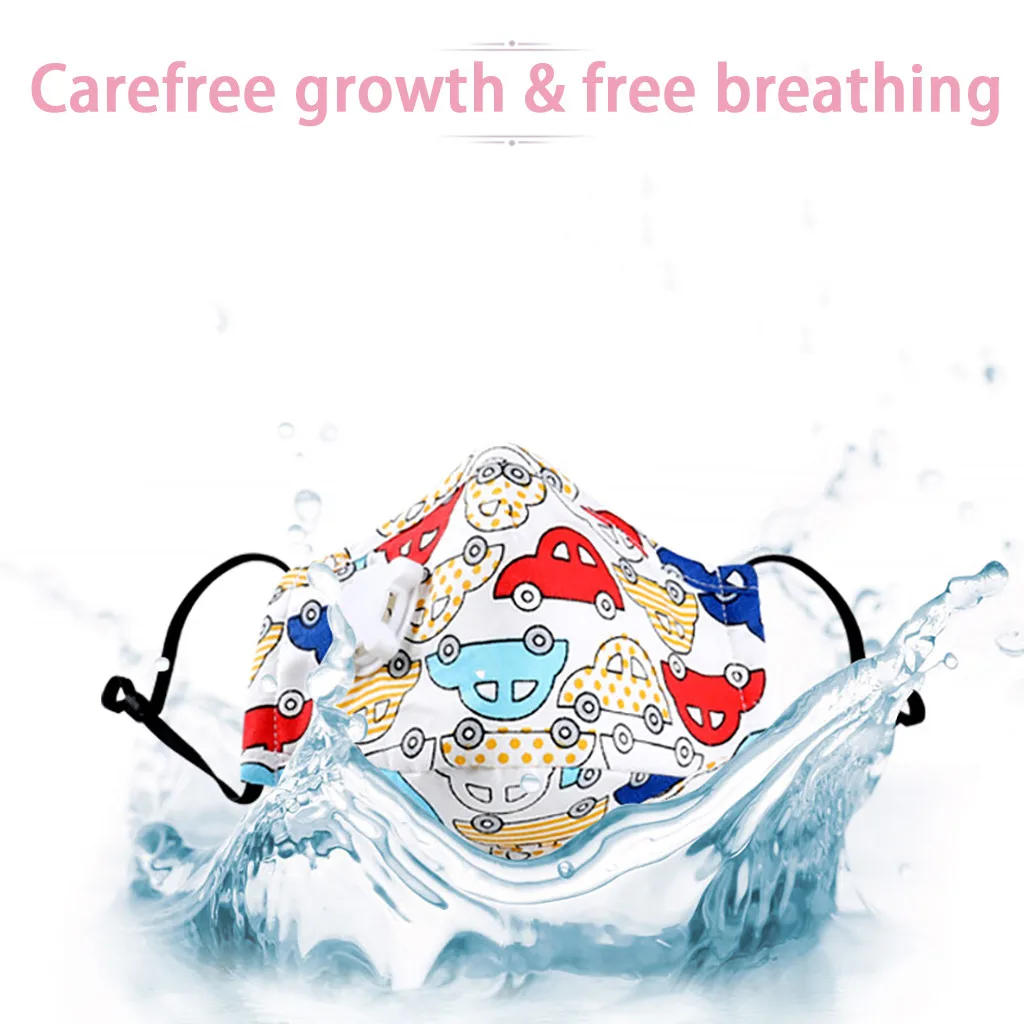 

Children's Mscara Pure Cotton Fog And Haze Three-Dimensional Dust Facemasks Washable Reusable Face Mask Masque Dropshipping