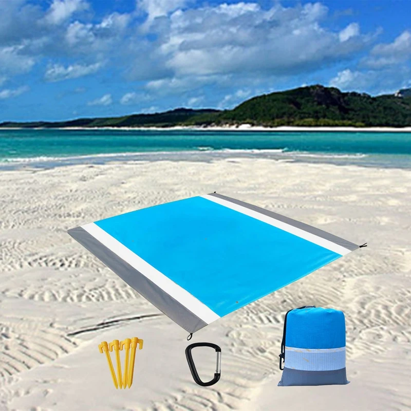 

Beach Blanket Beach Blanket Waterproof Sandproof Oversized Lightweight Beach Mat Portable Picnic Blankets