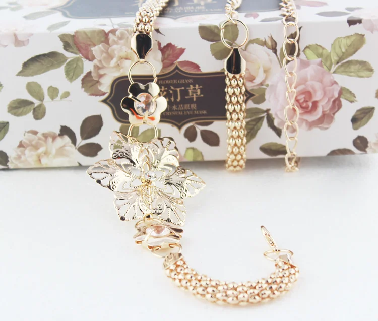 Женские ремни с вырезами в виде цветов женские на талию 2018 для платьев роскошные