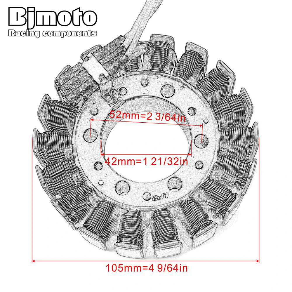 

Stator Coil For Suzuki GSX1300 Hayabusa 1999-2017 GSX1300 B-King 1300 2008-2010 32101-24F00-000 32101-24F30-000