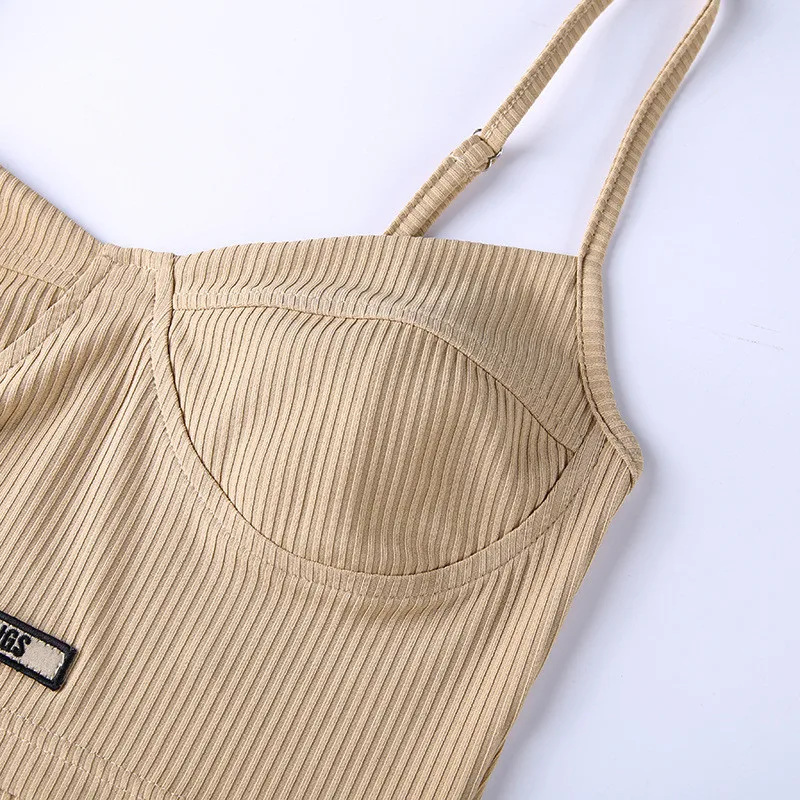 

Sport Matching Women Shorts Set Ribbed Knitted Crop Top And Biker Shorts Two Pieces One Suit Booty Shorts Set Tracksuit