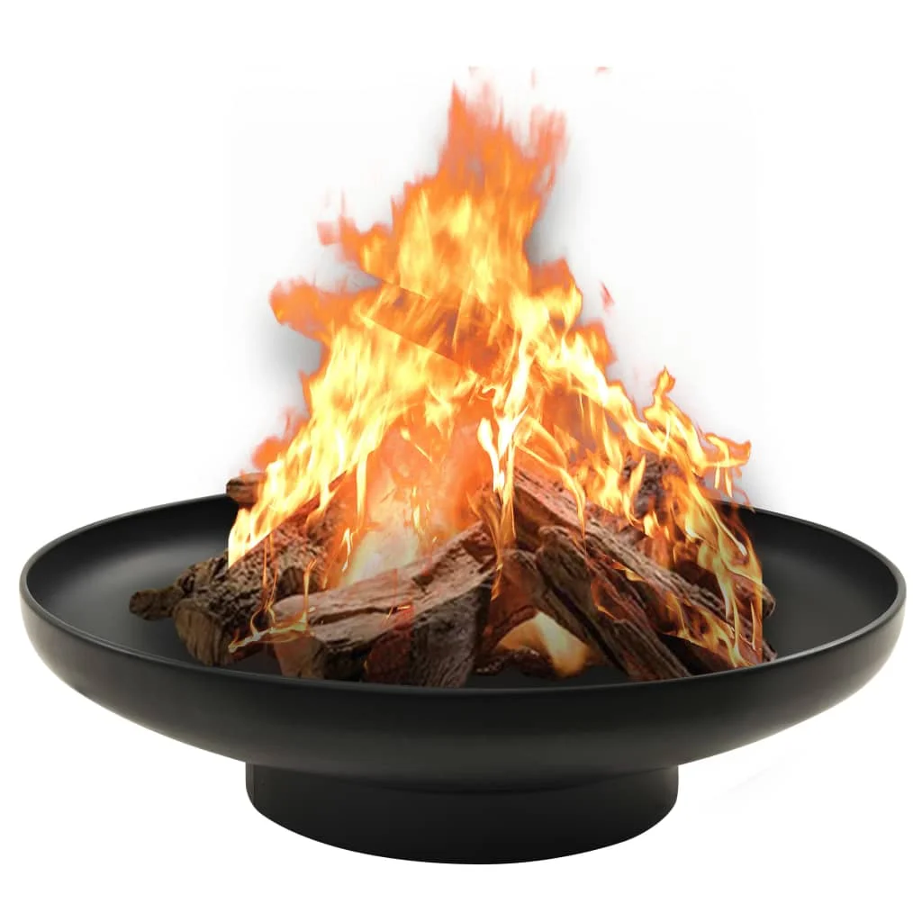 

Outdoor Brazier Fire Pit Garden Fireplace Lit Burner Wood Oven Brazero Outside 59 CM Steel for Garden Patio Decorations