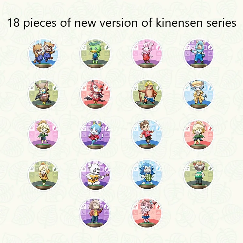 Animal crossi Amibo Новая серия животных 18 animal's senzelda wilderness interest Mario Odyssey big fight spray NFC card|RFID