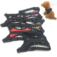 durable pet dog harness adjustable medium large dog training harnesses pet puppy walking harness cat bulldog pitbull collar vest