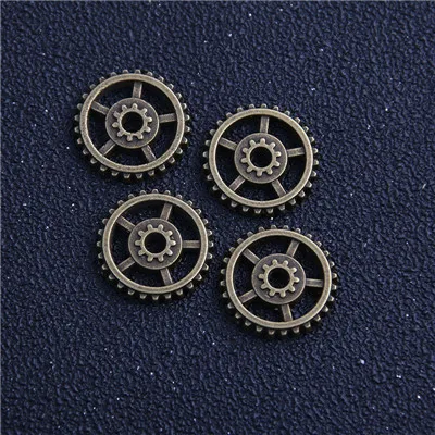 Шармы YMLIAO толстые шестерни античный бронзовый цвет