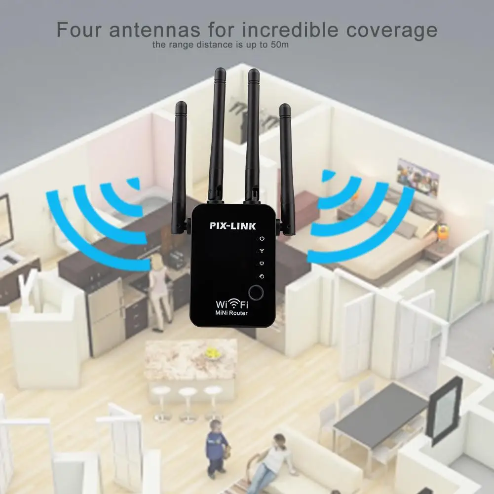 Повторитель Wi-Fi WR16 2 4 ГГц 300 Мбит/с | Компьютеры и офис