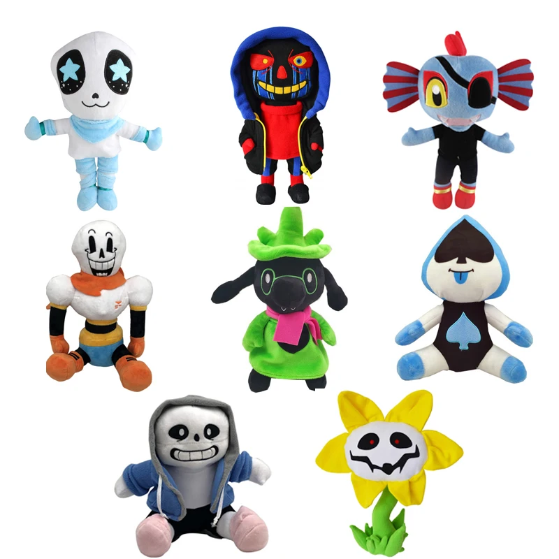 Новинка плюшевая игрушка Undertale Sans Errortale Подсолнух фриск Чара азриель Лансер темми