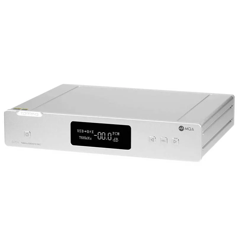 TOPPING D70S 2*AK4497 Full Balanced MQA Decoder Bluetooth 5.0 LDAC 32Bit/768K DSD512 XMOS XU216 Hi-Res DAC | Электроника