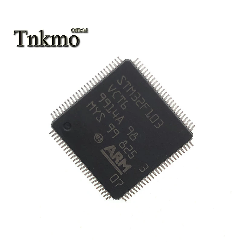 10 шт. STM32F103VCT6 LQFP 100 STM32F103VCT LQFP100 STM32F103VC STM32F103 32F103VCT6 32 битный микроконтроллер новый и