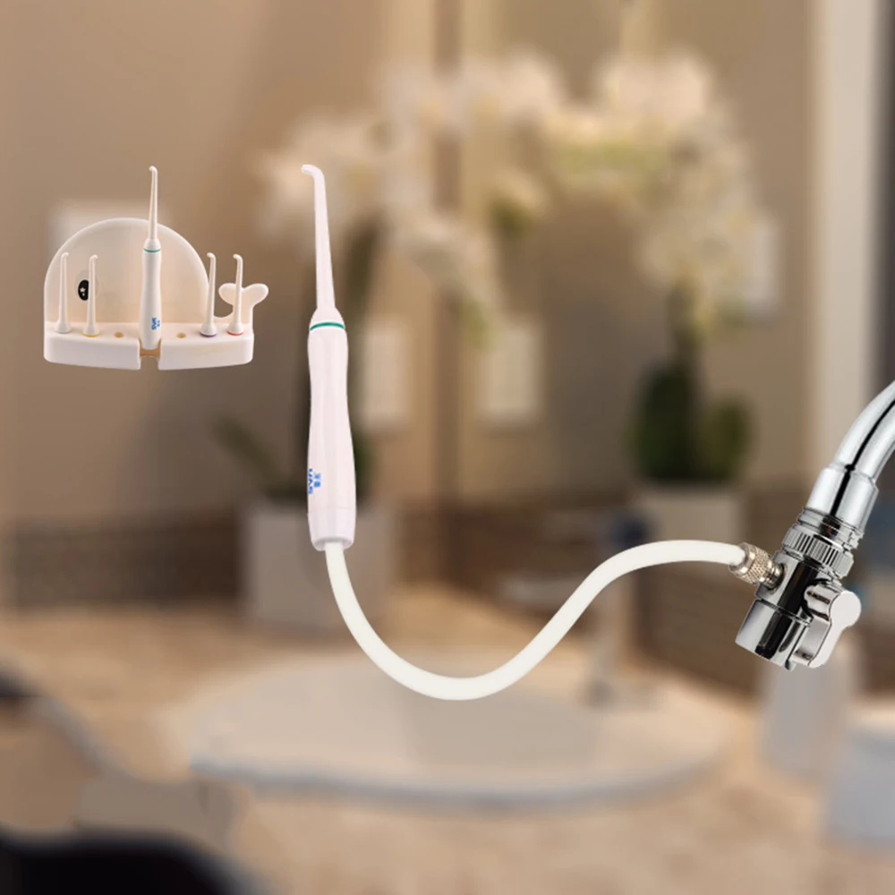 6 Tips Faucet Oral Irrigator Water Dental Flosser Implements Toothbrush Pick Teeth Cleaning Machine Clean | Бытовая техника