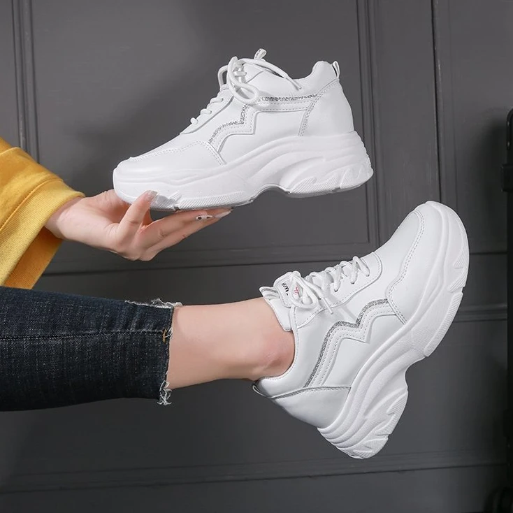 

Platform Sneakers Shoes women white Casual Shoes Women Sneakers Ladies Platform Sneakers Heels Wedge Shoes Zapatillas Mujer 2021