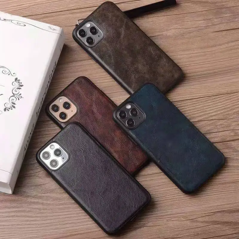 Оригинальный официальный чехол из настоящей кожи для iPhone 12 11 Pro Max с матовым покрытием XS MAX XR X 6 6S 7 8 Plus Funda Capa on.