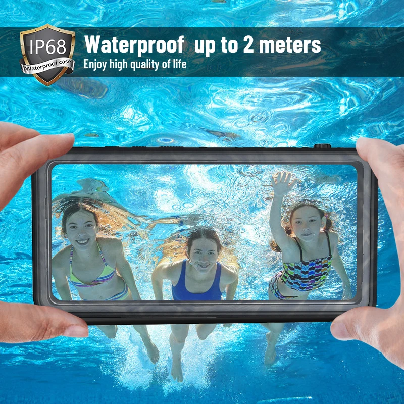 

IP68 Water Proof Phone Case For Samsung Galaxy S20 Ultra S10 Plus S10E S9 Note 20 10 Plus 9 8 A51 A21 A11 Real Waterproof Cases