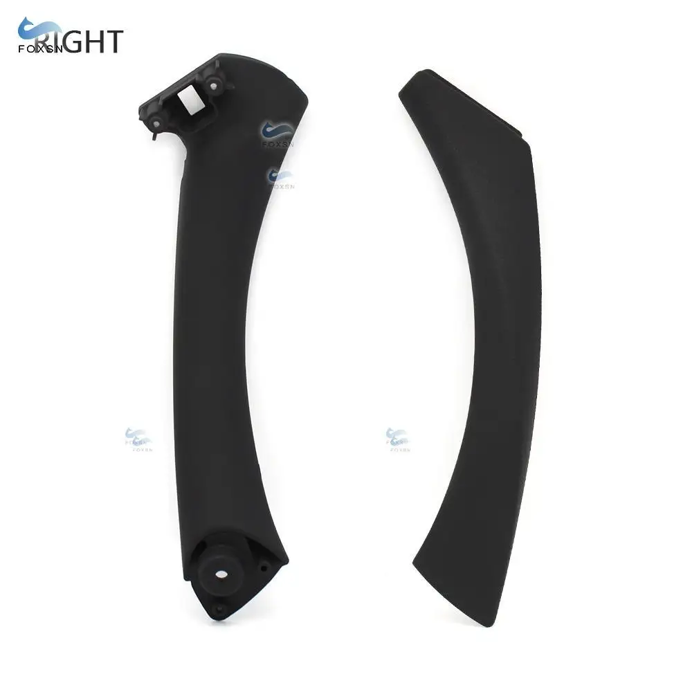 

For BMW 3 Series E90 E91 325 330 318 2004 - 2008 2009 2010 2011 2012 Black Left / Right Set Interior Door Handle Pull Trim Cover