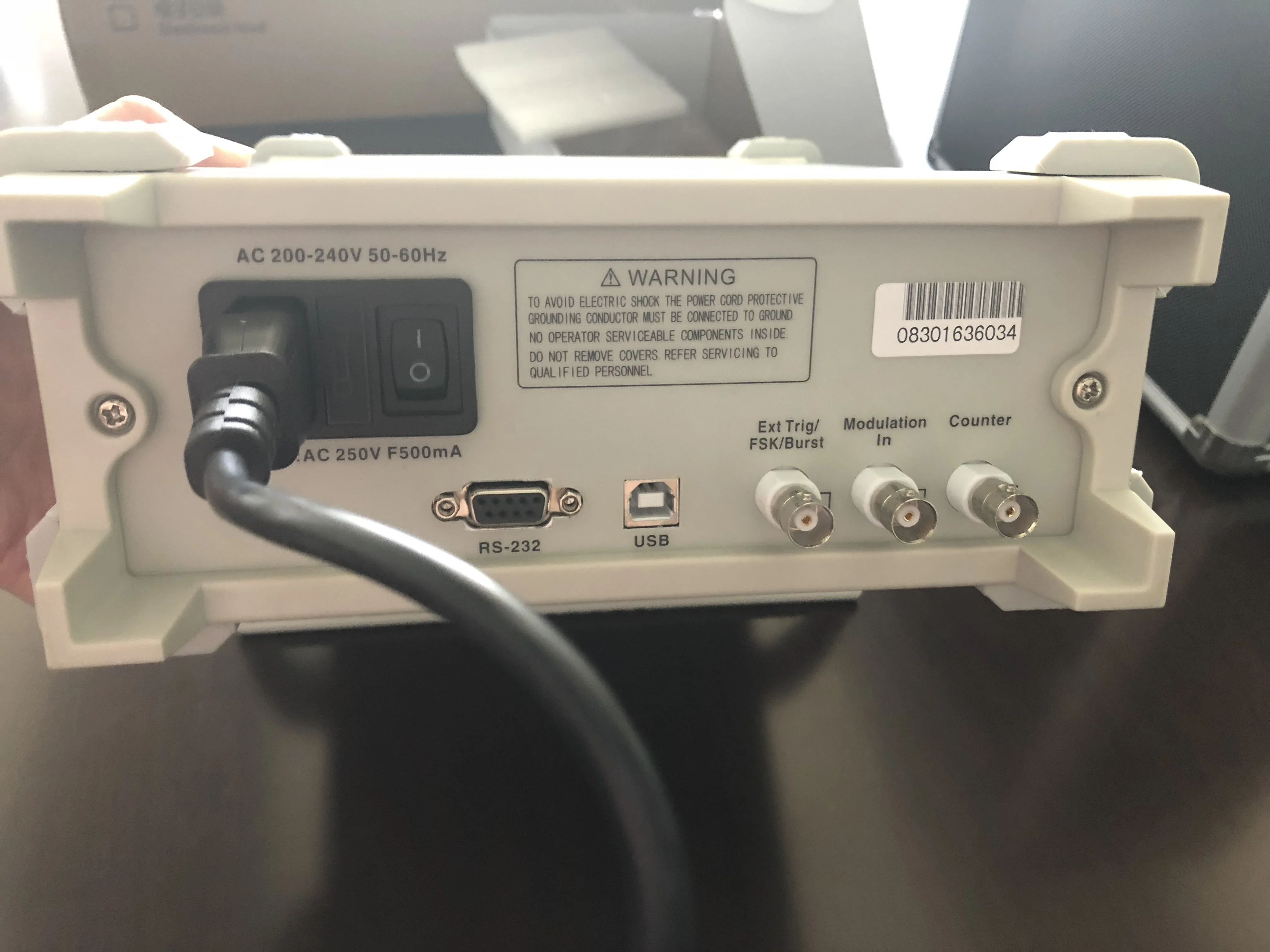 

ET3325 25MHz high frequency arbitrary waveform function generator
